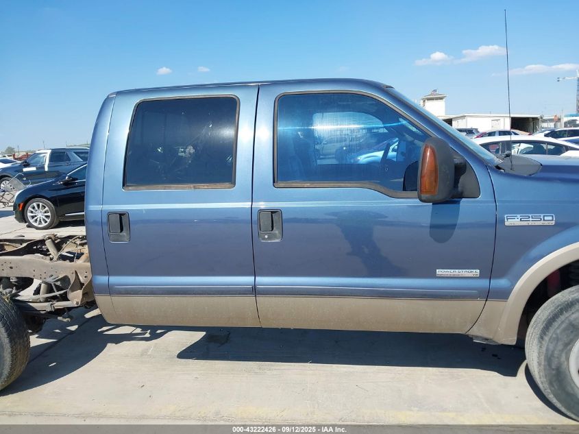 2005 Ford F-250 Lariat/Xl/Xlt VIN: 1FTSW21P85EC80596 Lot: 43222426