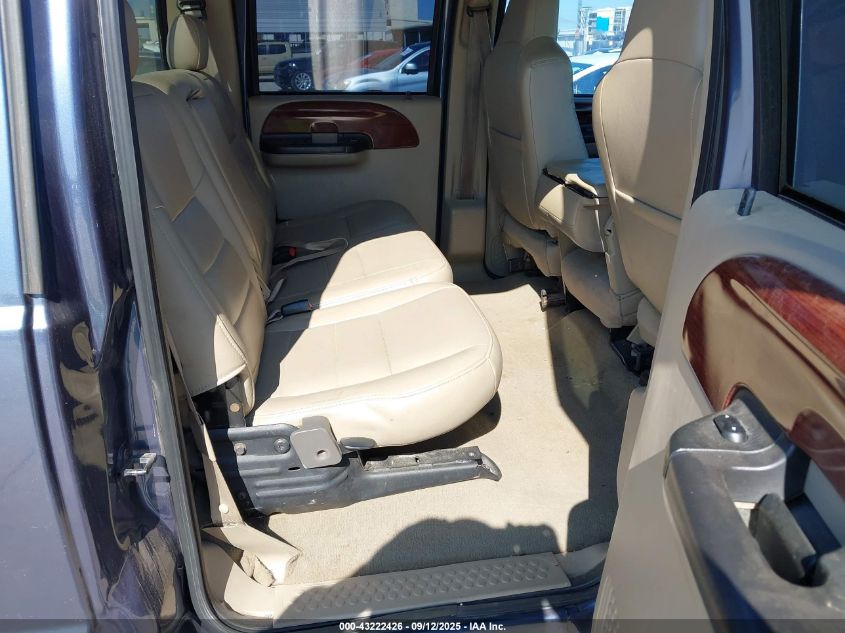 2005 Ford F-250 Lariat/Xl/Xlt VIN: 1FTSW21P85EC80596 Lot: 43222426