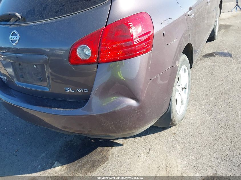 2008 Nissan Rogue Sl VIN: JN8AS58V88W111002 Lot: 43222459