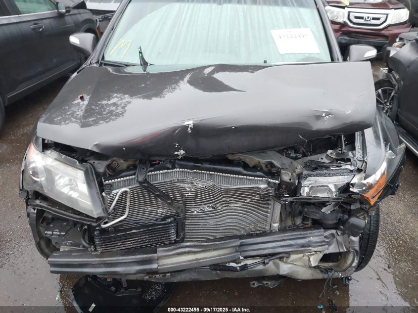 2011 Acura Mdx VIN: 2HNYD2H22BH508696 Lot: 43222495