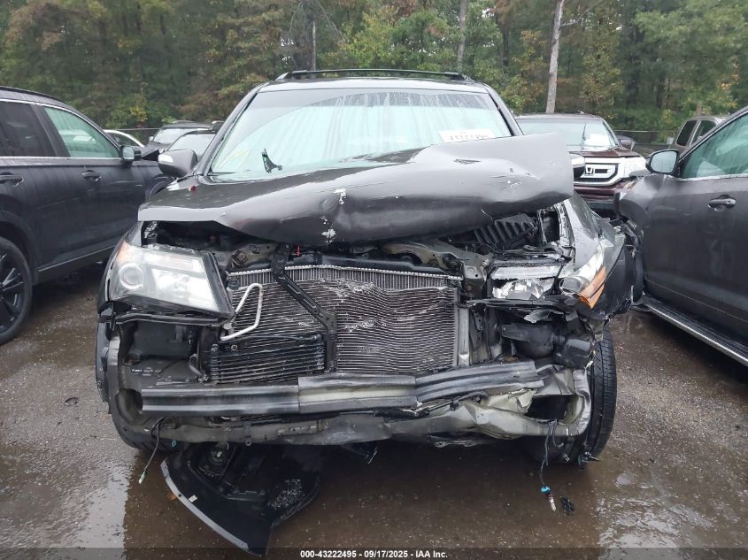 2011 Acura Mdx VIN: 2HNYD2H22BH508696 Lot: 43222495
