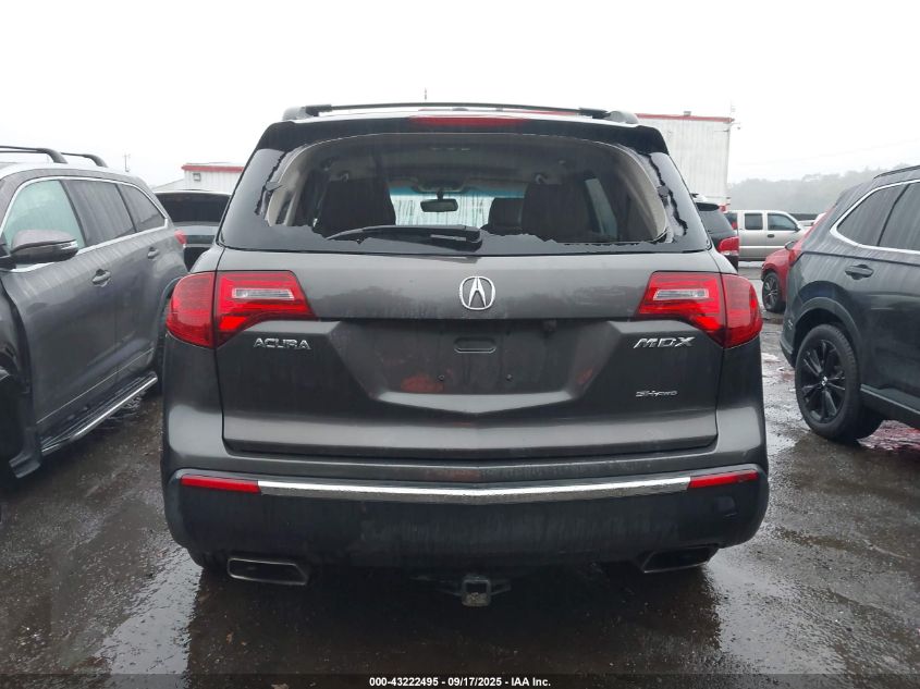 2011 Acura Mdx VIN: 2HNYD2H22BH508696 Lot: 43222495