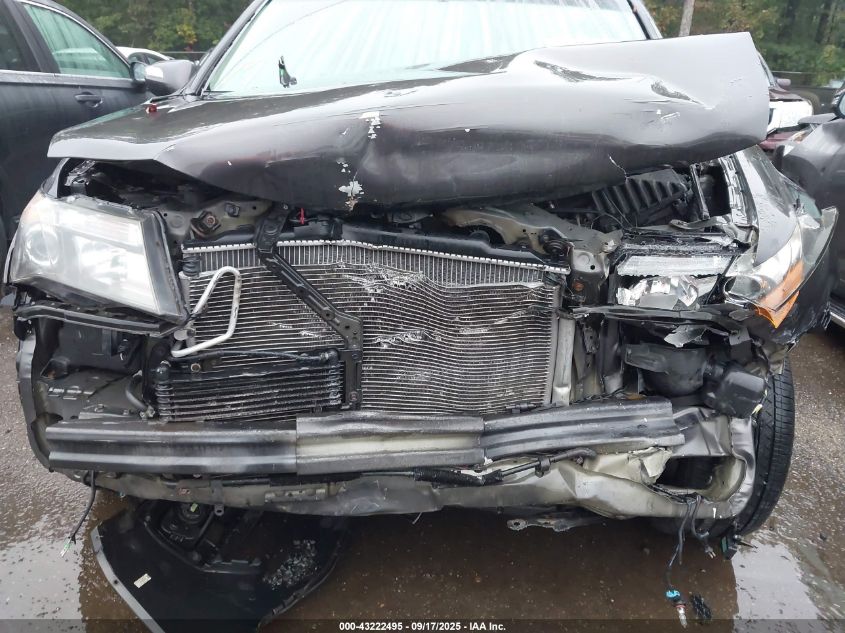 2011 Acura Mdx VIN: 2HNYD2H22BH508696 Lot: 43222495