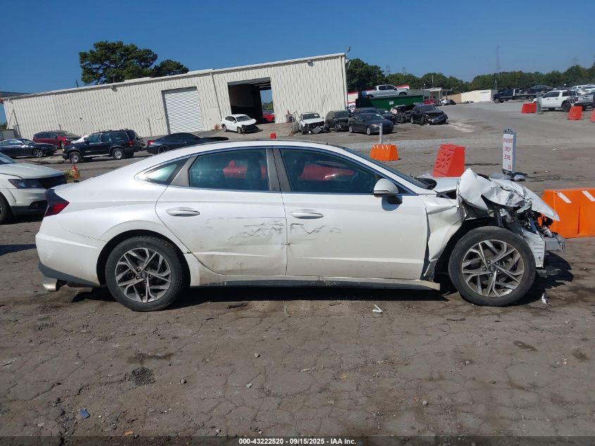 2021 Hyundai Sonata Sel VIN: KMHL14JA2MA148364 Lot: 43222520