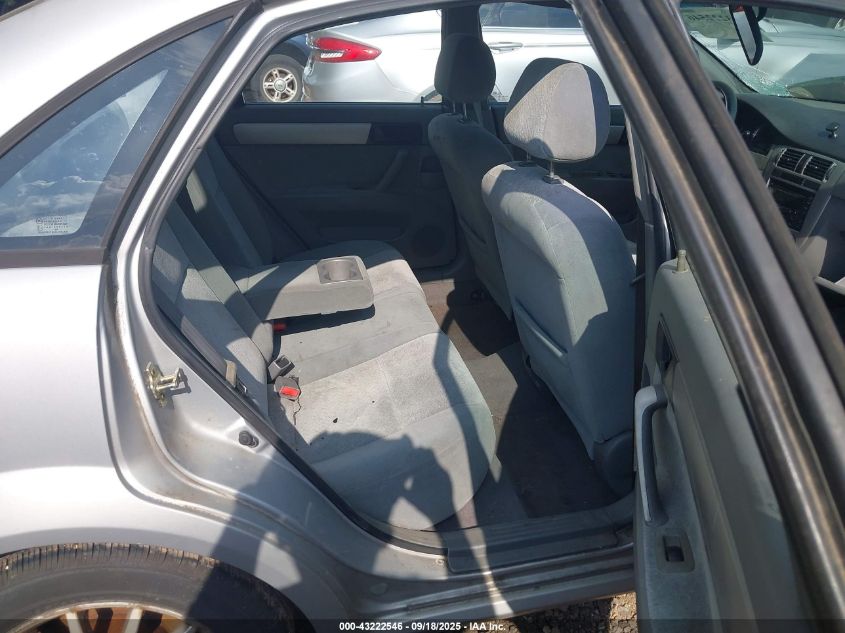 2004 Suzuki Forenza Ex/Lx VIN: KL5JJ52Z24K066981 Lot: 43222546