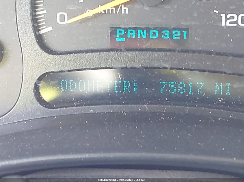 2005 Chevrolet Silverado 2500Hd VIN: 1GCHK23215F911562 Lot: 43222584