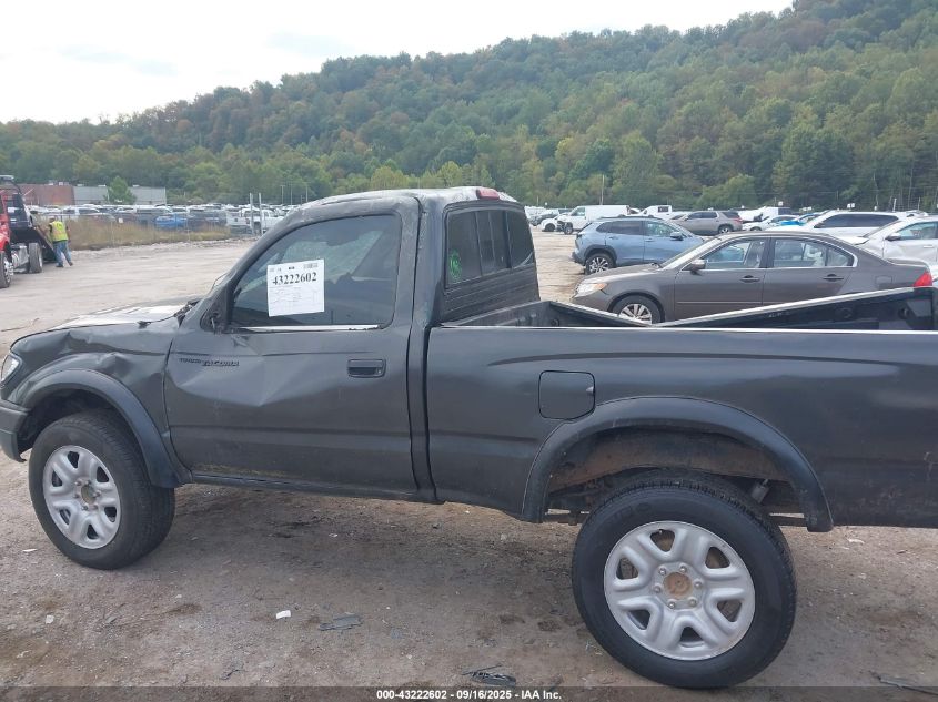 2002 Toyota Tacoma VIN: 5TEPM62N92Z033273 Lot: 43222602