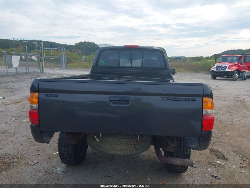 2002 Toyota Tacoma VIN: 5TEPM62N92Z033273 Lot: 43222602