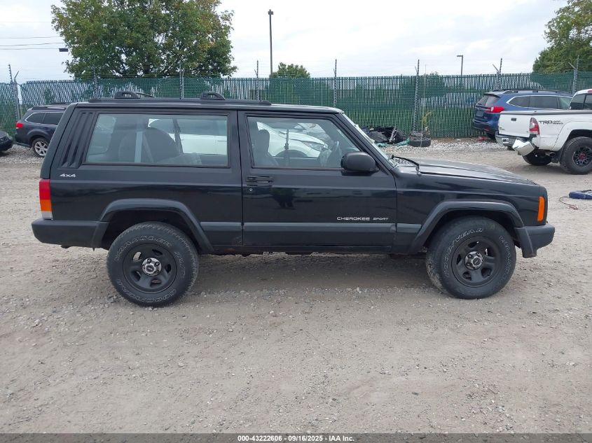 2000 Jeep Cherokee Sport VIN: 1J4FF47S3YL191778 Lot: 43222606