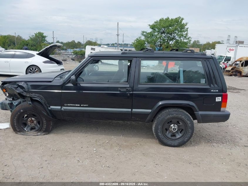 2000 Jeep Cherokee Sport VIN: 1J4FF47S3YL191778 Lot: 43222606