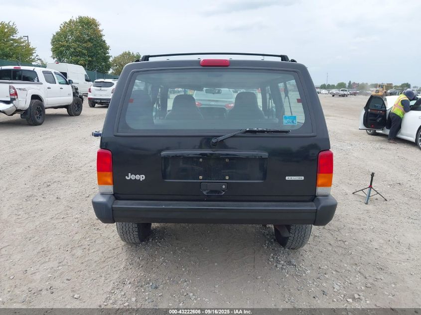 2000 Jeep Cherokee Sport VIN: 1J4FF47S3YL191778 Lot: 43222606