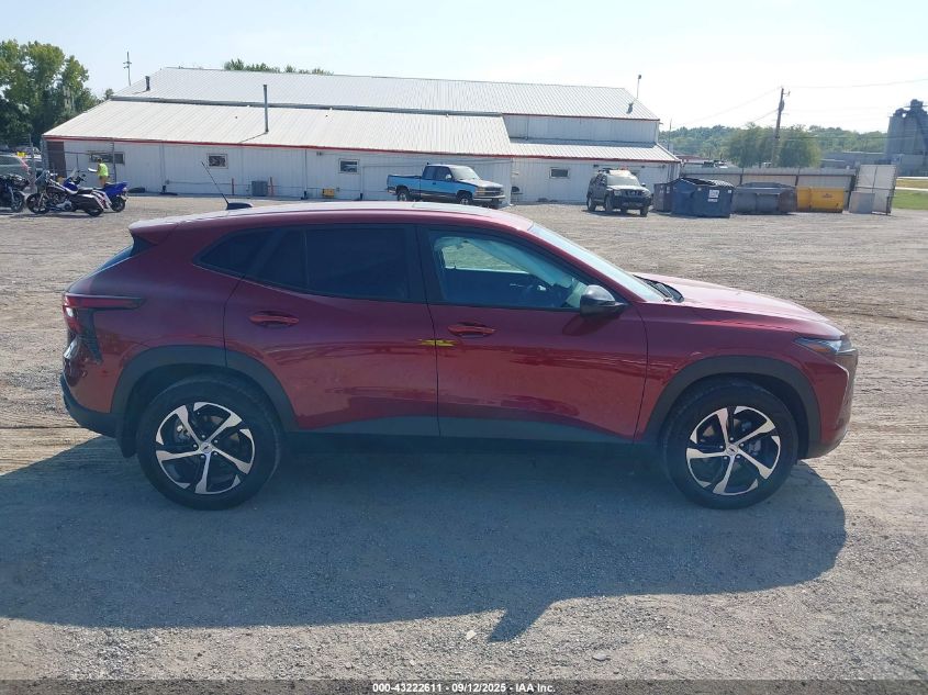 2025 Chevrolet Trax Fwd 1Rs VIN: KL77LGEP2SC017403 Lot: 43222611