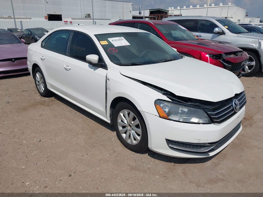 1VWAH7A38DC141947 2013 Volkswagen Passat 2.5L Wolfsburg Edition auction photo 1