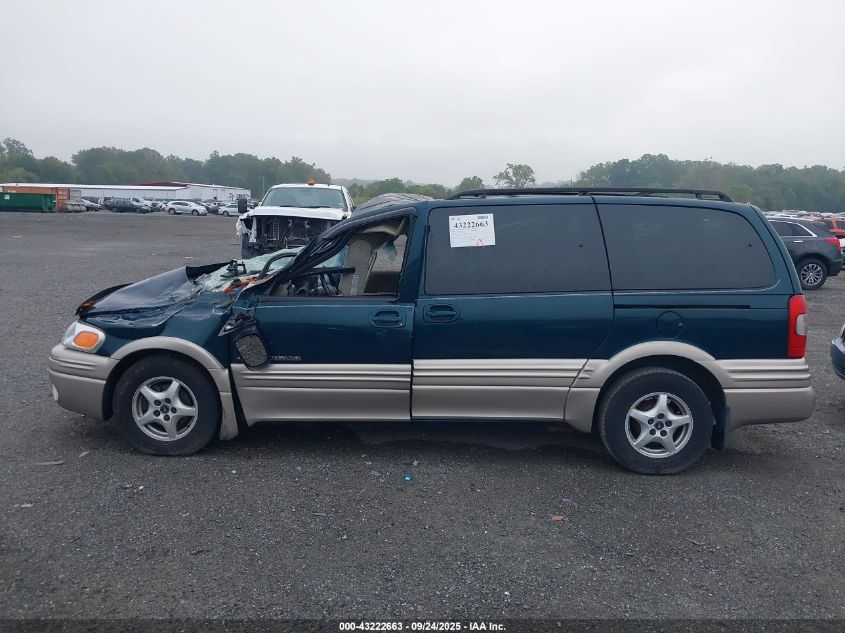 2001 Pontiac Montana M16 W/1Sj Pkg. VIN: 1GMDX13E31D276947 Lot: 43222663