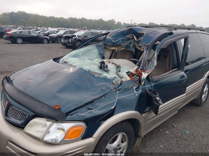 2001 Pontiac Montana M16 W/1Sj Pkg. VIN: 1GMDX13E31D276947 Lot: 43222663