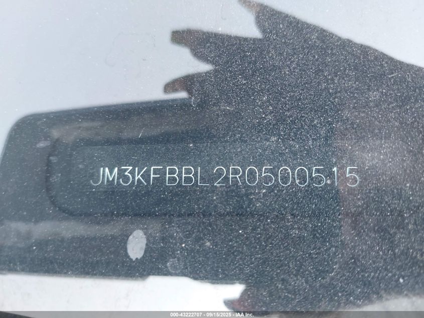 2024 Mazda Cx-5 Select VIN: JM3KFBBL2R0500515 Lot: 43222707