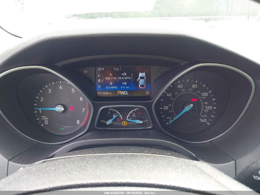 2017 Ford Focus Se VIN: 1FADP3K25HL215709 Lot: 43222709