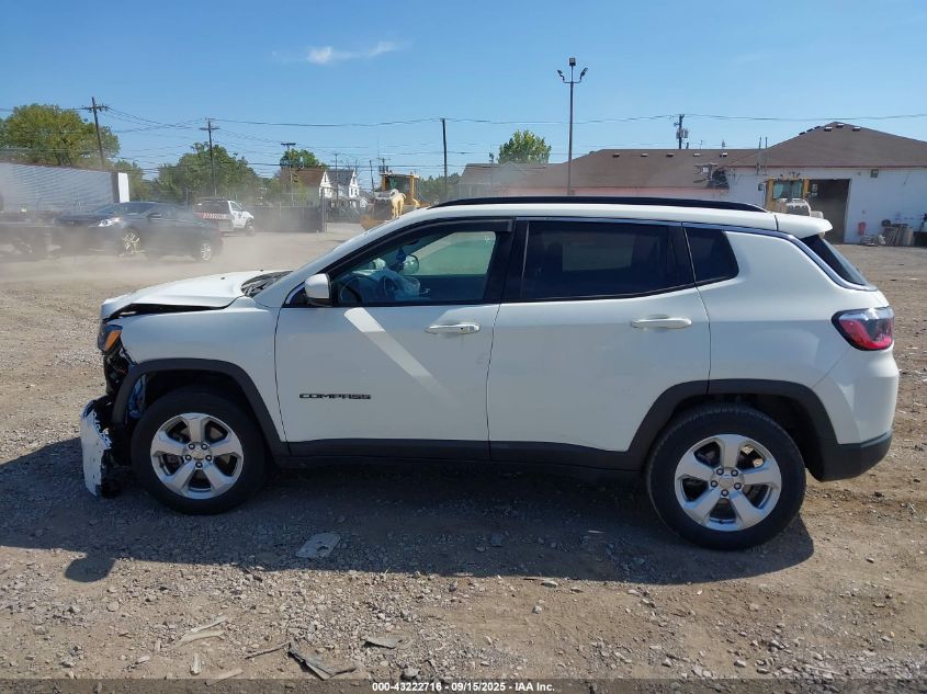 2021 Jeep Compass Latitude 4X4 VIN: 3C4NJDBB6MT557478 Lot: 43222716