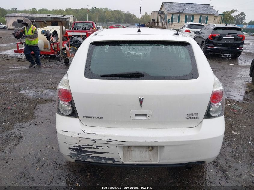 2009 Pontiac Vibe VIN: 5Y2SP67839Z439950 Lot: 43222735