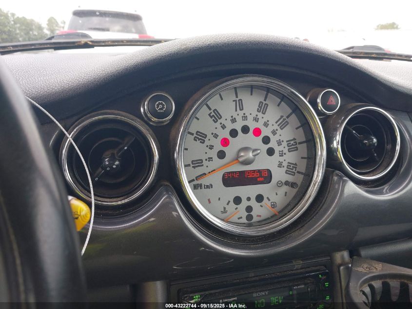 2005 Mini Cooper VIN: WMWRC33595TK62223 Lot: 43222744