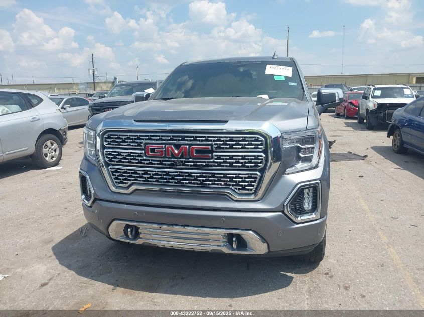 2022 GMC Sierra 1500 Limited 4Wd Short Box Denali VIN: 3GTU9FEL8NG123464 Lot: 43222752