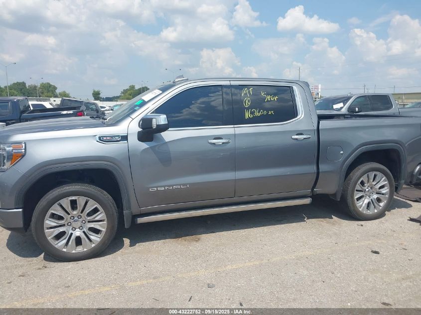 2022 GMC Sierra 1500 Limited 4Wd Short Box Denali VIN: 3GTU9FEL8NG123464 Lot: 43222752