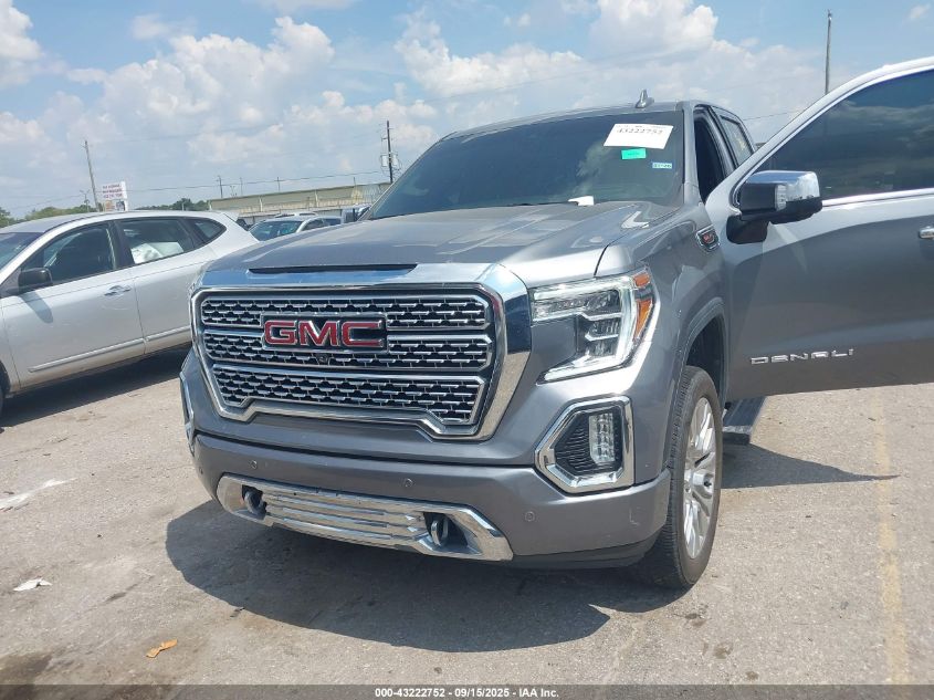 2022 GMC Sierra 1500 Limited 4Wd Short Box Denali VIN: 3GTU9FEL8NG123464 Lot: 43222752