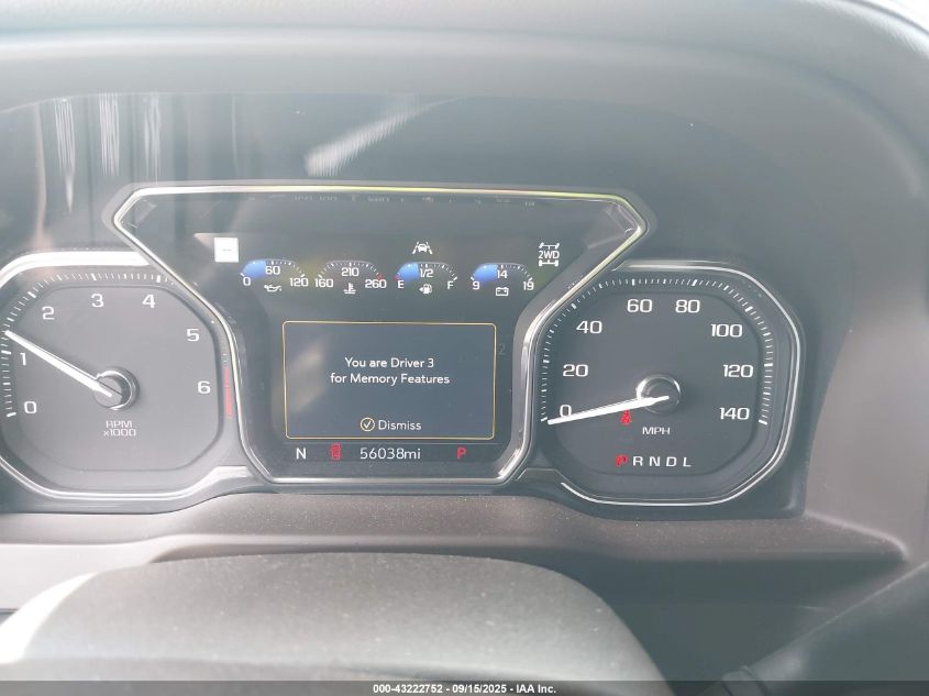 2022 GMC Sierra 1500 Limited 4Wd Short Box Denali VIN: 3GTU9FEL8NG123464 Lot: 43222752