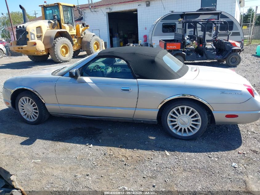 2005 Ford Thunderbird 50Th Anniversary VIN: 1FAHP60A35Y109013 Lot: 43222813