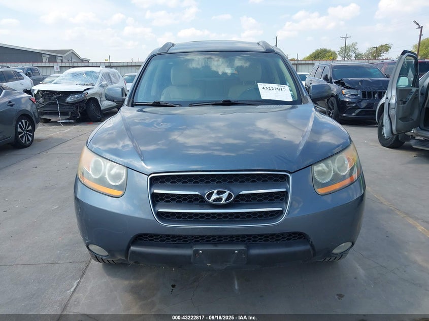 2009 Hyundai Santa Fe Limited VIN: 5NMSH13E59H266660 Lot: 43222817