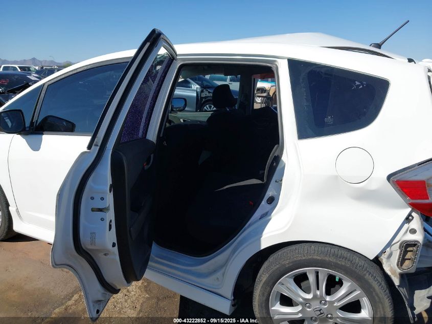 2009 Honda Fit Sport VIN: JHMGE88449S060367 Lot: 43222852