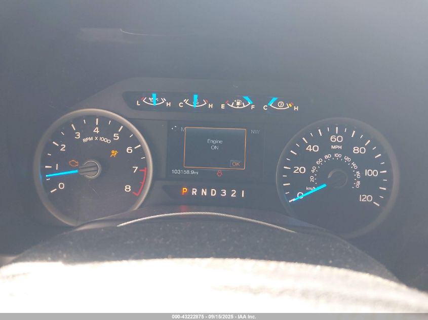 2016 Ford F-150 Xlt VIN: 1FTEX1C87GFD51603 Lot: 43222875