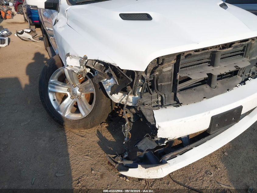 2017 Ram 1500 Sport 4X4 5'7 Box VIN: 1C6RR7MT7HS612276 Lot: 43222904