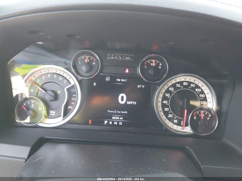 2017 Ram 1500 Sport 4X4 5'7 Box VIN: 1C6RR7MT7HS612276 Lot: 43222904