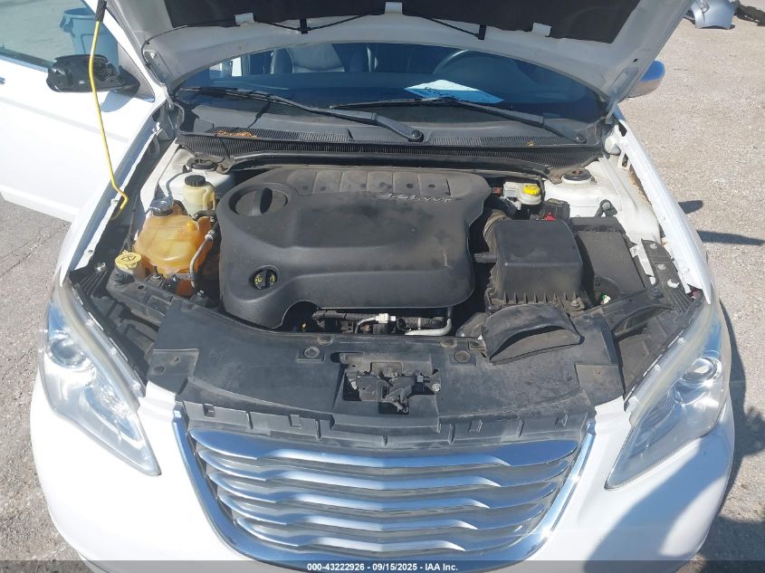 2012 Chrysler 200 Limited VIN: 1C3CCBCG0CN258121 Lot: 43222926