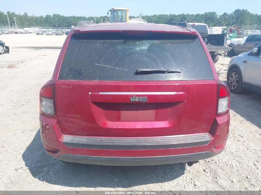 2015 Jeep Compass Sport VIN: 1C4NJCBA6FD218939 Lot: 43222954