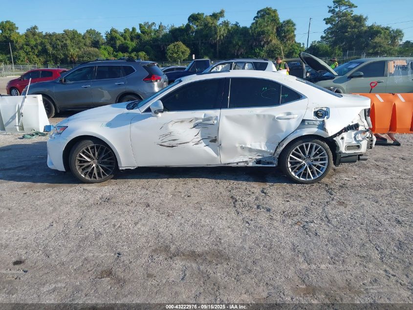 2016 Lexus Is 300 VIN: JTHCM1D22G5014898 Lot: 43222976