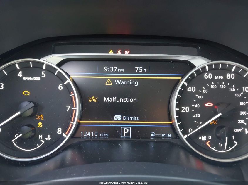 2022 Nissan Altima Sv Fwd VIN: 1N4BL4DV8NN349372 Lot: 43222984