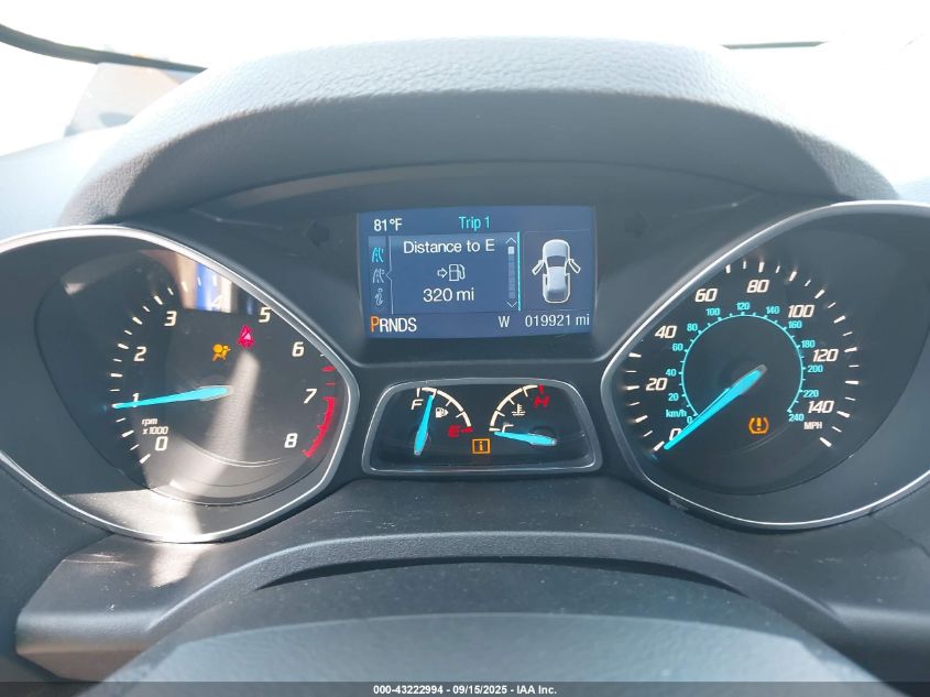 2015 Ford Escape Se VIN: 1FMCU0GX1FUC59064 Lot: 43222994