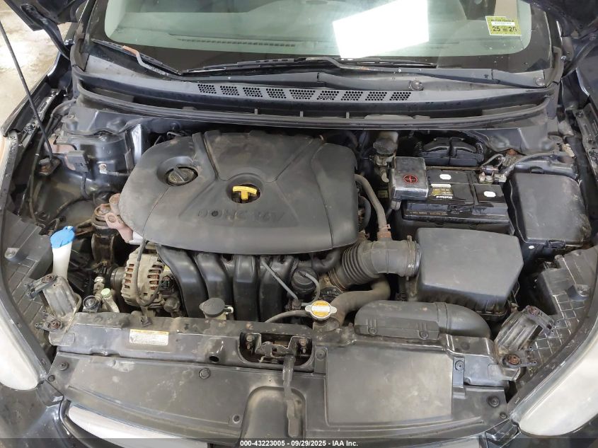 2012 Hyundai Elantra Gls VIN: 5NPDH4AE6CH145448 Lot: 43223005