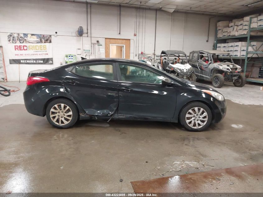 2012 Hyundai Elantra Gls VIN: 5NPDH4AE6CH145448 Lot: 43223005