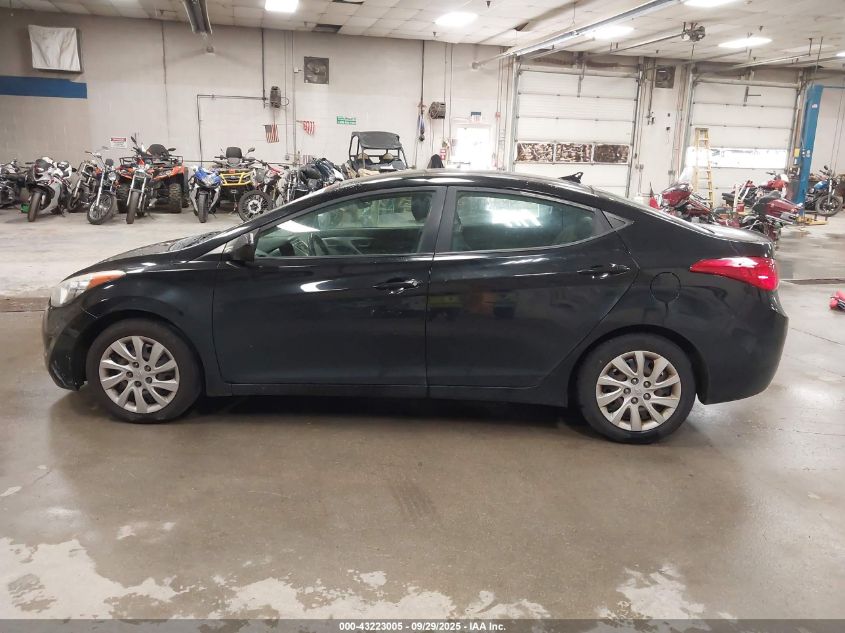 2012 Hyundai Elantra Gls VIN: 5NPDH4AE6CH145448 Lot: 43223005