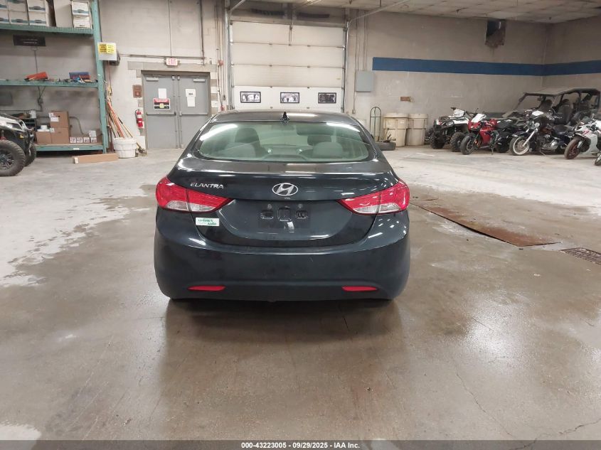 2012 Hyundai Elantra Gls VIN: 5NPDH4AE6CH145448 Lot: 43223005