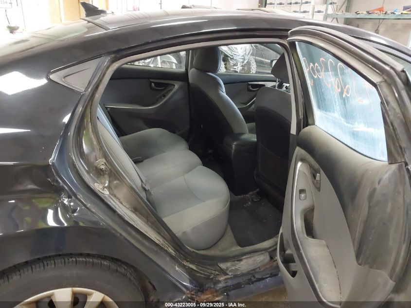 2012 Hyundai Elantra Gls VIN: 5NPDH4AE6CH145448 Lot: 43223005