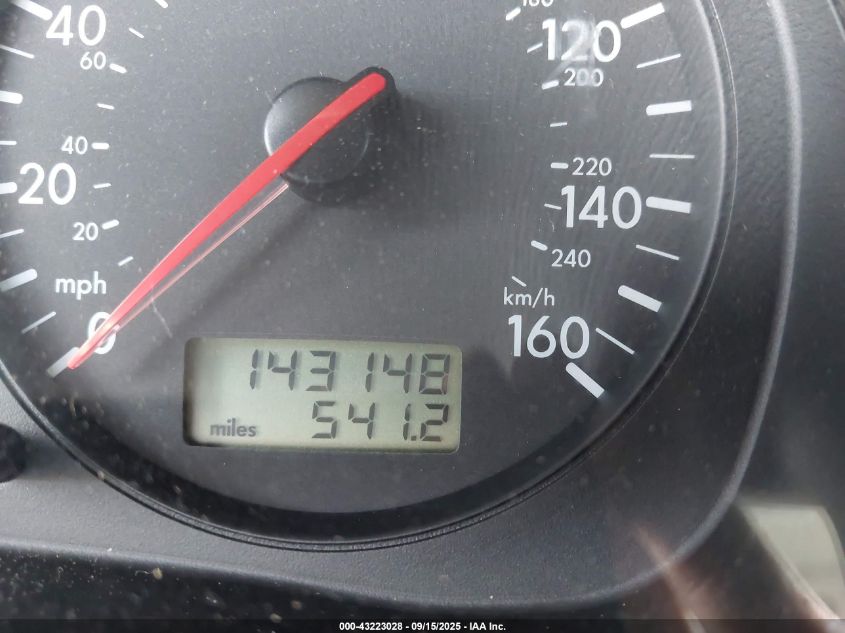 2002 Volkswagen Golf Gls 2.0L VIN: 9BWGK61J924041067 Lot: 43223028