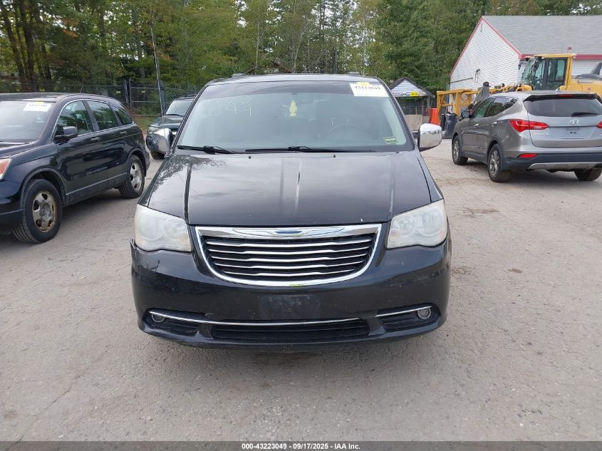 2012 Chrysler Town & Country Touring VIN: 2C4RC1BG5CR170041 Lot: 43223049