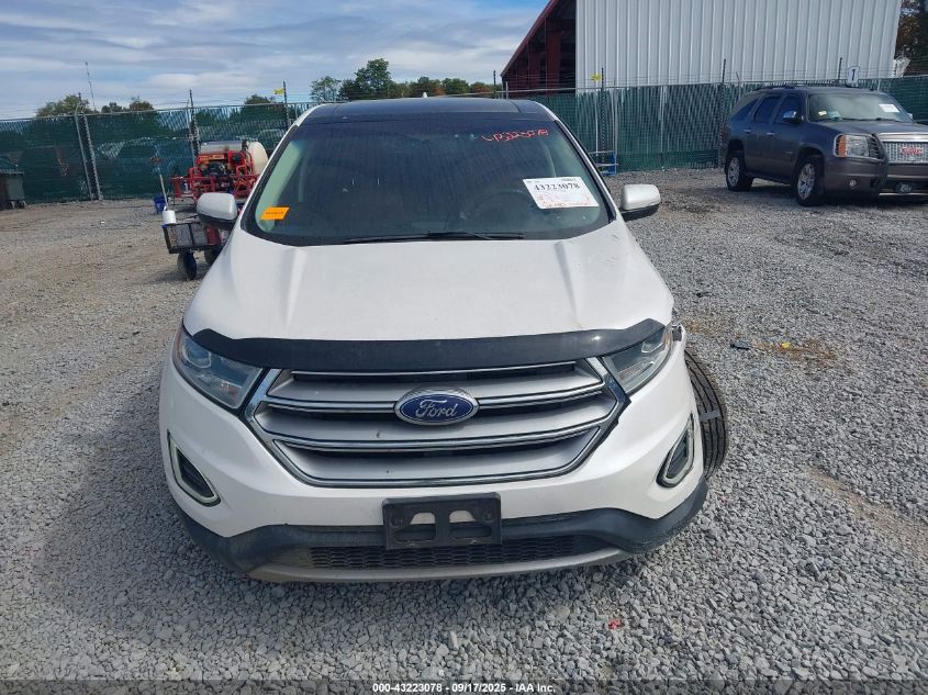 2017 Ford Edge Titanium VIN: 2FMPK4K98HBB81687 Lot: 43223078