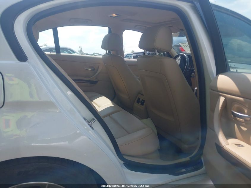 2010 BMW 328I xDrive VIN: WBAPK7C55AA460692 Lot: 43223124