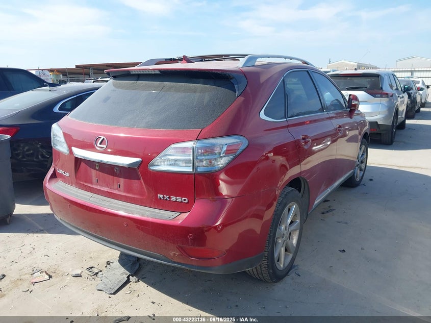 Vin: 2t2zk1ba8ac038463, lot: 43717662, lexus rx 350 20104