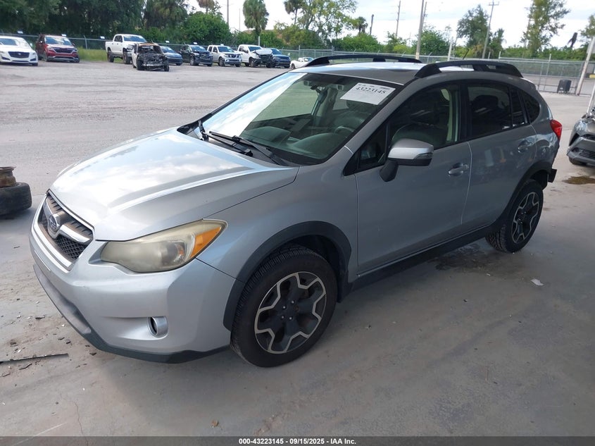 Vin: jf2gpasc8f8267955, lot: 43717671, subaru xv crosstrek 2.0i limited 20152